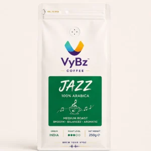 VYBZ JAZZ 100% Arabica medium roast coffee
